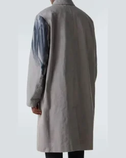 Trenchcoat Randale aus Baumwolle Grau