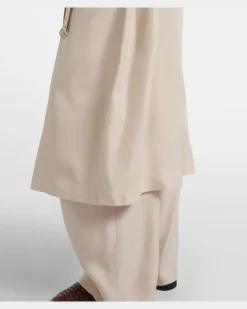 Trenchcoat Veyron aus Twill Weiß