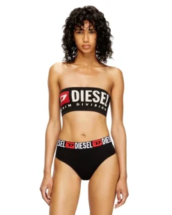 Trägerloser BH mit Maxi-Logo - BHs - Damen - Schwarz