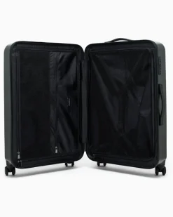 Trolley aus Abs Maxi-Adler mit 4 Rollen und Teleskopgriff Grau