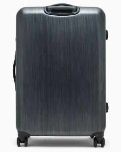 Trolley aus Abs Maxi-Adler mit 4 Rollen und Teleskopgriff Grau
