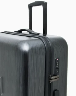 Trolley aus Abs Maxi-Adler mit 4 Rollen und Teleskopgriff Grau