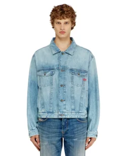 Trucker-Jacke aus denim - Denim jacken - Unisex - Blau