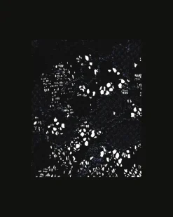 T-Shirt-Demi-BH mit Spitze Black