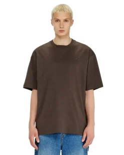 T-Shirt mit großer Oval D-Stickerei - T-Shirts - Herren - Braun