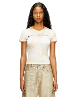 T-Shirt mit Latina Foreva Print - T-Shirts - Damen - Weiss