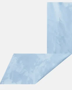 Tuch aus Seide Blau