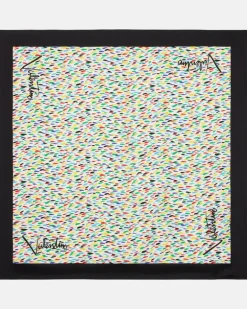 Tuch aus Seiden-Twill Multicolor
