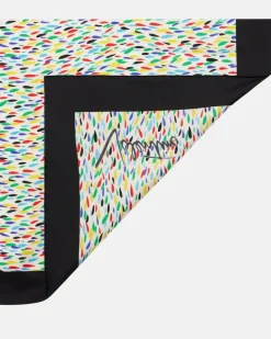 Tuch aus Seiden-Twill Multicolor