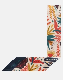 Tuch aus Seiden-Twill Multicolor