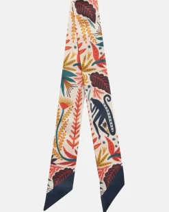 Tuch aus Seiden-Twill Multicolor
