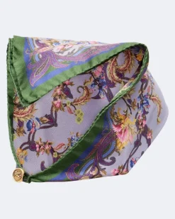 Tuch aus Seiden-Twill Multicolor