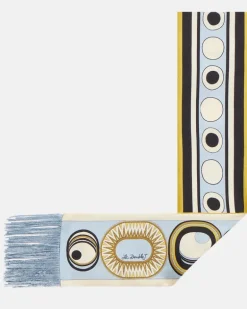 Tuch aus Seiden-Twill Multicolor