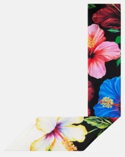 Tuch aus Seiden-Twill Multicolor