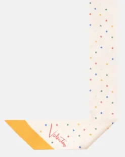 Tuch Starry aus Seide Multicolor