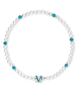 Turquoise Rodeo Halskette Silver
