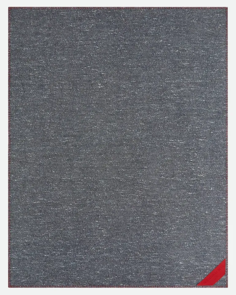 Tweed-Decke-Blau - Unisex