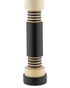 Twergi Salz-/Pfeffermühle aus Holz - Schwarz