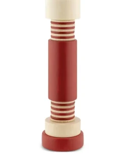 Twergi Salz-/Pfeffermühle aus Holz - Rot