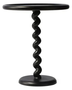 Twister Beistelltisch (65x46cm) - Schwarz
