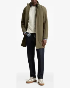 Two Layers 2IN1 Trenchcoat - Grün