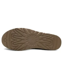 Ultra Mini Stiefel mit Stickerei - Braun
