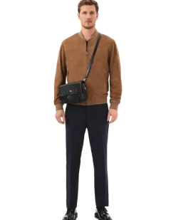 Umhängetasche aus Meisterstück Leder - Schwarz - Leder - MB129670 - Messenger Bags
