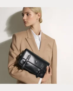 Umhängetasche aus Meisterstück Leder - Schwarz - Leder - MB129670 - Messenger Bags