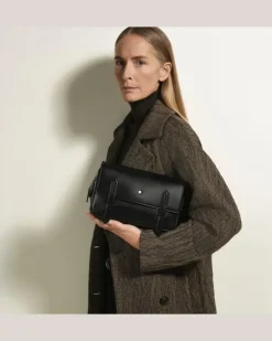 Umhängetasche aus Meisterstück Leder - Schwarz - Leder - MB129670 - Messenger Bags