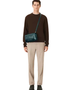 Umhängetasche aus Meisterstück Leder - Sfumato-British Green - Leder - MB198269 - Messenger Bags