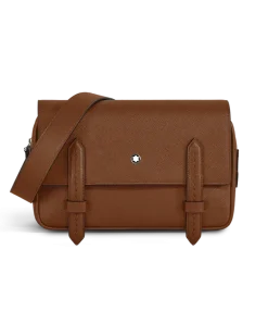 Umhängetasche aus Sartorial Leder - Rehbraun - Leder - MB220424 - Messenger Bags