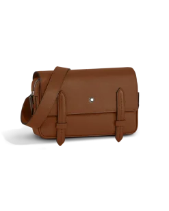 Umhängetasche aus Sartorial Leder - Rehbraun - Leder - MB220424 - Messenger Bags
