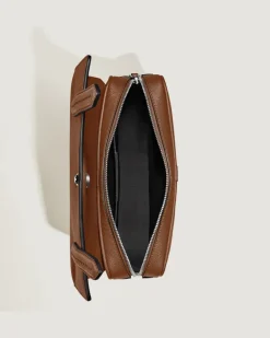 Umhängetasche aus Sartorial Leder - Rehbraun - Leder - MB220424 - Messenger Bags