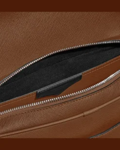 Umhängetasche aus Sartorial Leder - Rehbraun - Leder - MB220424 - Messenger Bags