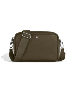 Umhängetasche Montblanc Companion - Khaki - Leder - MB220210 - Messenger Bags