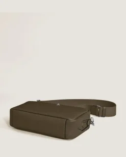 Umhängetasche Montblanc Companion - Khaki - Leder - MB220210 - Messenger Bags