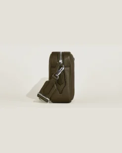 Umhängetasche Montblanc Companion - Khaki - Leder - MB220210 - Messenger Bags