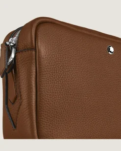Umhängetasche Montblanc Companion - Rehbraun - Leder - MB221690 - Clutches