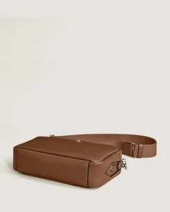 Umhängetasche Montblanc Companion - Rehbraun - Leder - MB221690 - Clutches