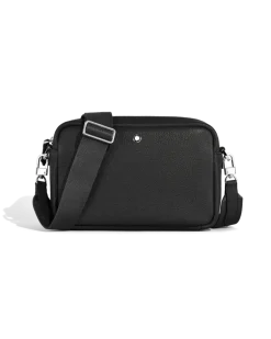 Umhängetasche Montblanc Companion - Schwarz - Leder - MB220208 - Messenger Bags