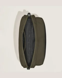 Umhängetasche Montblanc Panorama - Khaki - Stoff und Leder - MB222909 - Messenger Bags