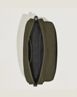 Umhängetasche Montblanc Panorama - Khaki - Stoff und Leder - MB222909 - Messenger Bags