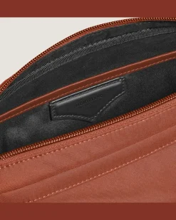 Umhängetasche Montblanc Panorama - Bauxite - Stoff und Leder - MB222911 - Messenger Bags
