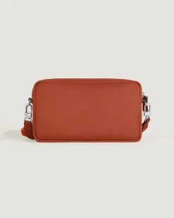 Umhängetasche Montblanc Panorama - Bauxite - Stoff und Leder - MB222911 - Messenger Bags