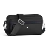 Umhängetasche Montblanc Panorama - Schwarz - Stoff und Leder - MB222907 - Messenger Bags