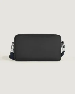 Umhängetasche Montblanc Panorama - Schwarz - Stoff und Leder - MB222907 - Messenger Bags