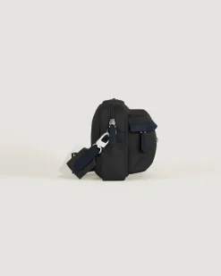 Umhängetasche Montblanc Panorama - Schwarz - Stoff und Leder - MB222907 - Messenger Bags