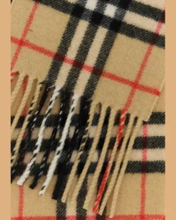 Unisex Cashmere Scarf Beige