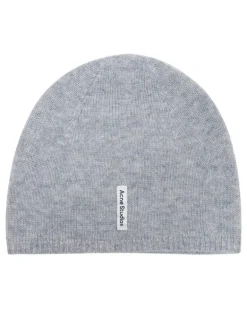 Unisex C40460-Bis Cashmere Knit Beanie Gray