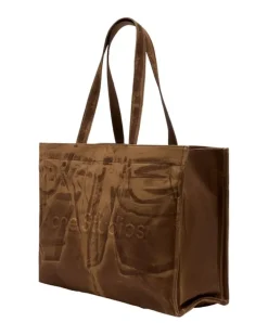 Unisex Cotton Tote Brown